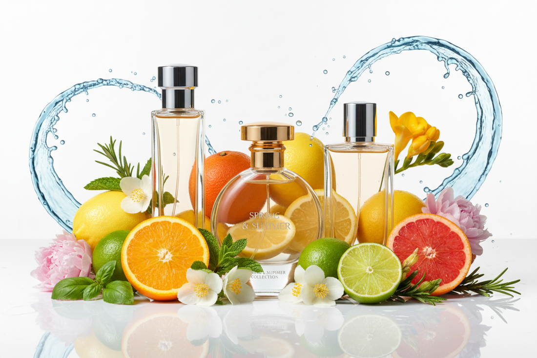 عطور الربيع والصيف — جمال الخفة والحيوية