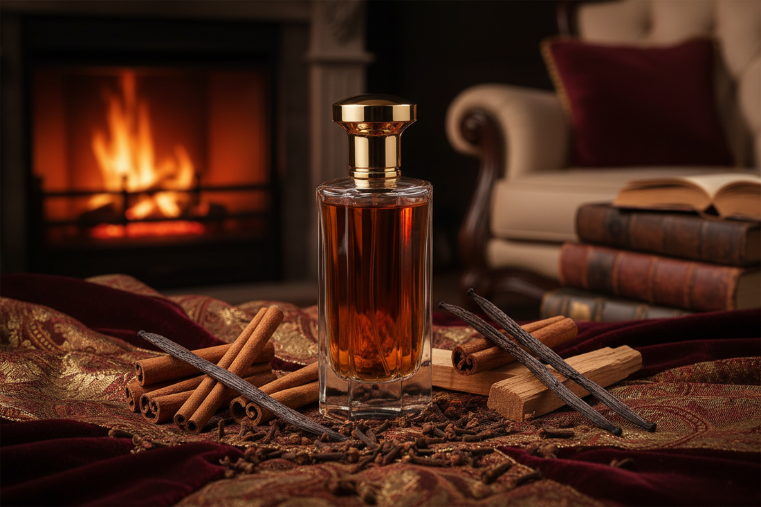 عطور الخريف والشتاء — دفء، عمق، وفخامة