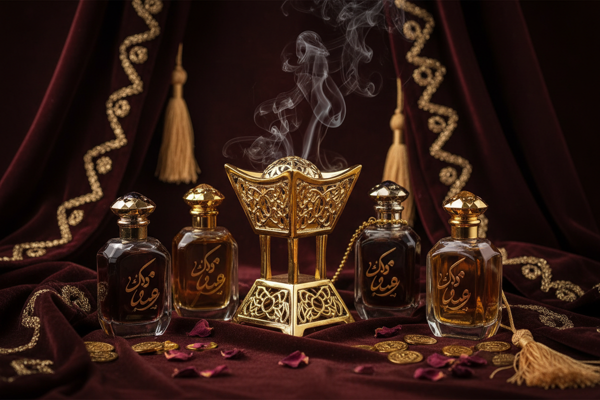 العطور الشرقية — سحر المشرق في زجاجة